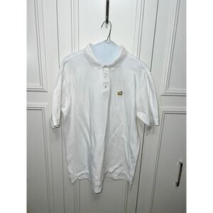 Masters Augusta‎ National Men's 2XL White Polo Shirt Short Sleeve Casual